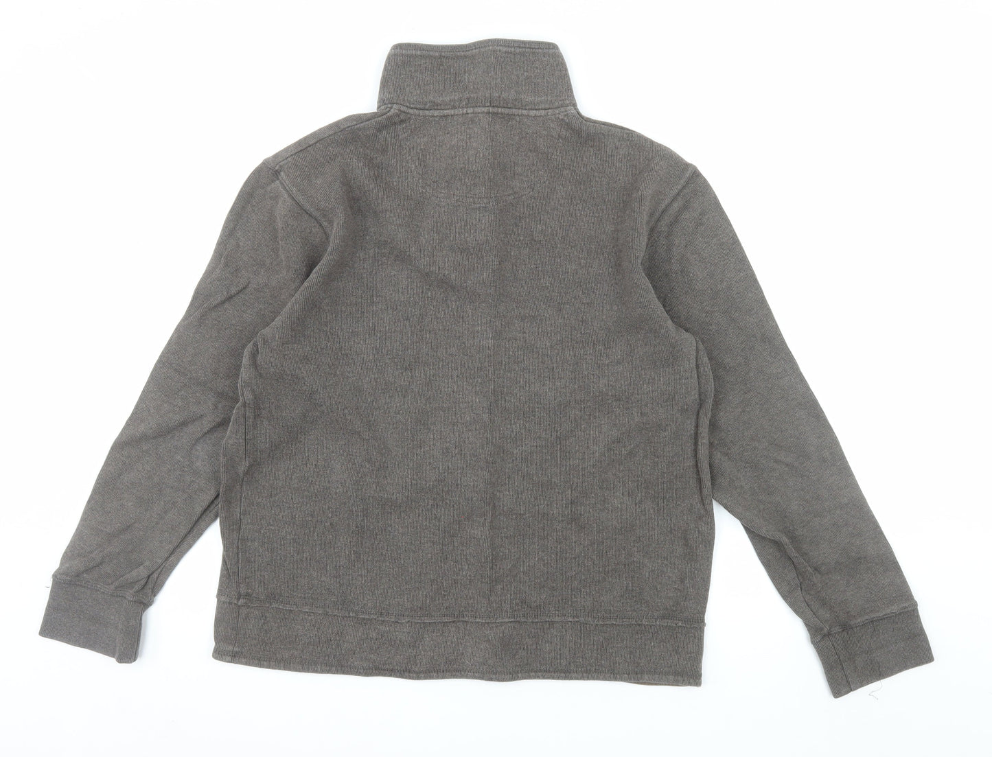 Rocha John Rocha Men’s Brown Cotton Henley Jumper M Casual Knitwear