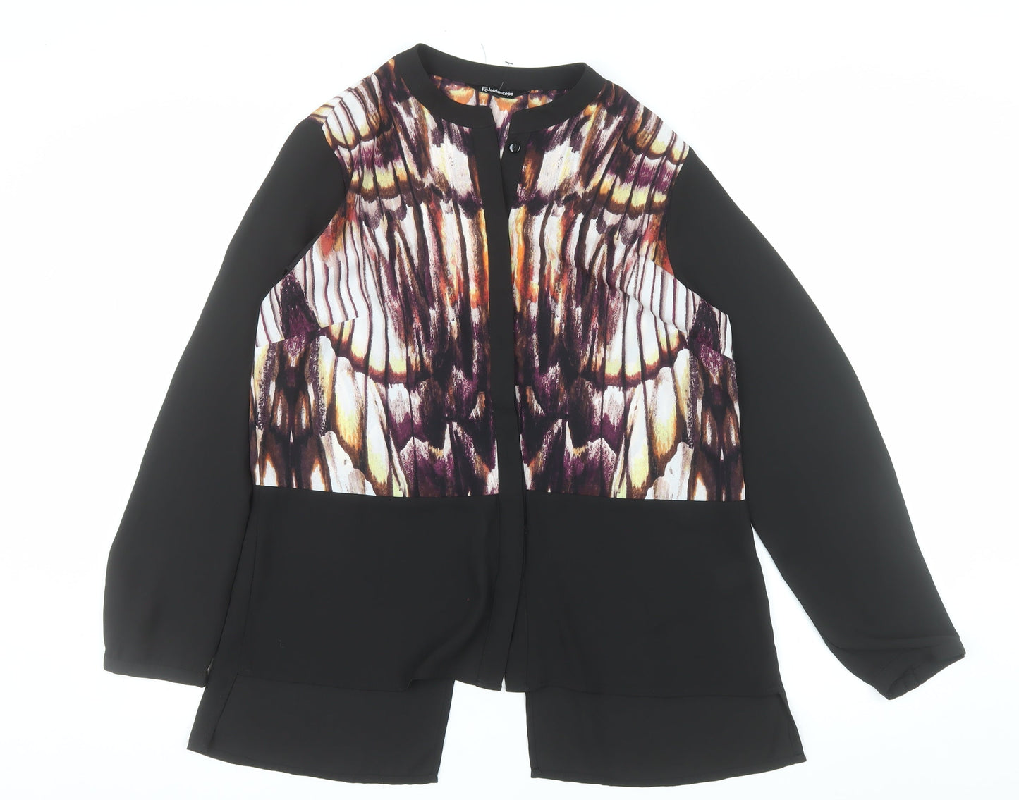 Kaleidoscope Women’s Multicoloured Tunic Blouse Size 12 Polyester