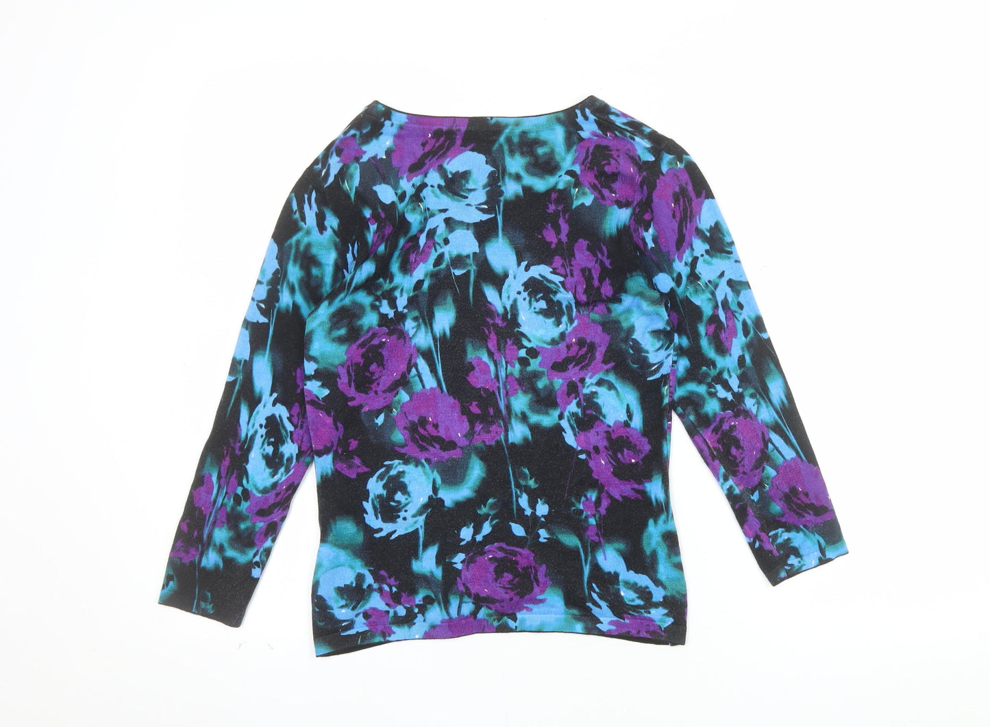 Precis Petite Women’s Multicoloured Floral Jersey Blouse XS