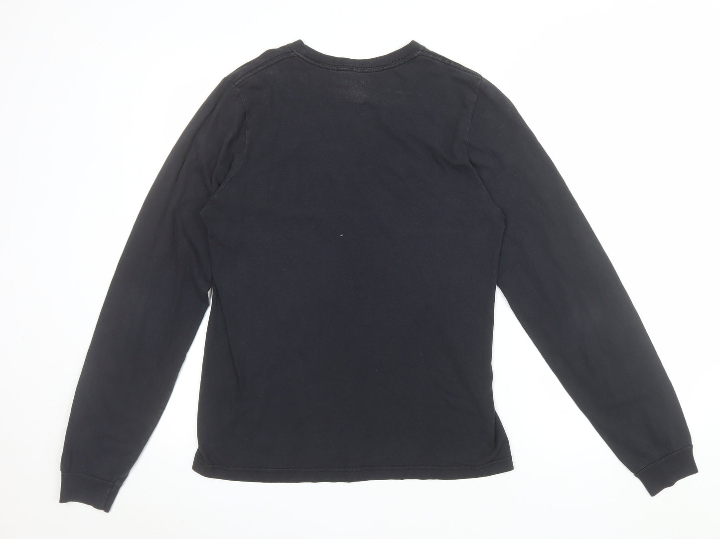 Reebok Men's Black Long Sleeve Sharks Hockey T-Shirt Size S
