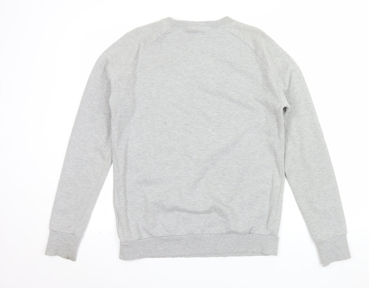 Stranger Things Unisex Grey XS Pullover Sweatshirt Graphic Print