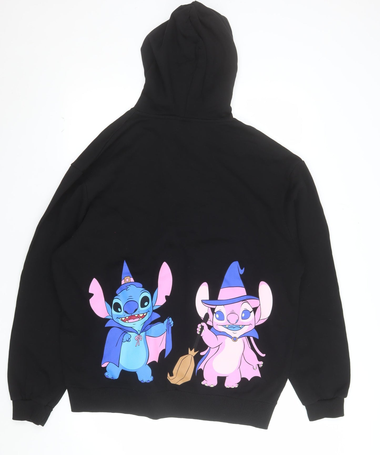 Disney ASOS Men’s Black Stitch Halloween Pullover Hoodie Size L