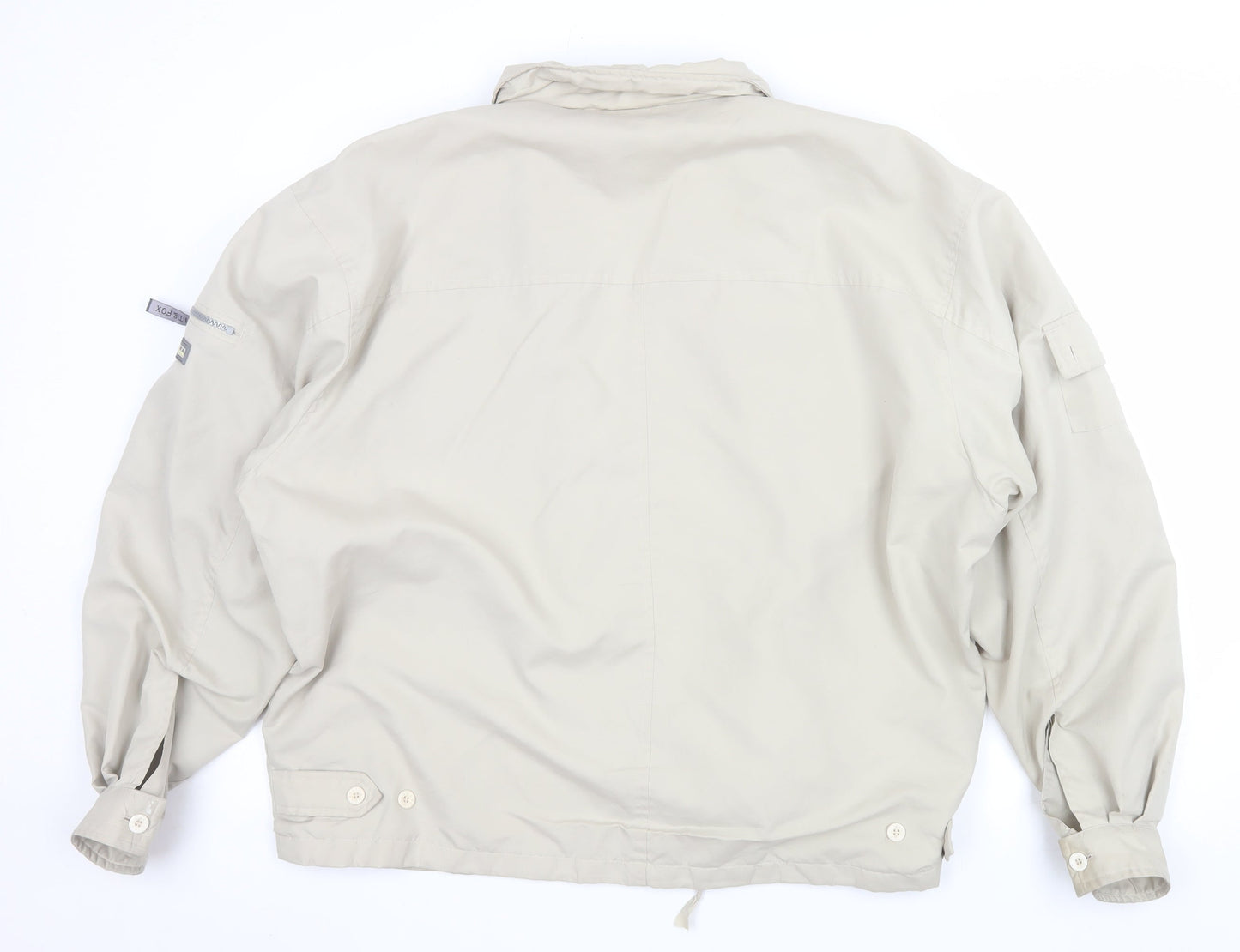 Scott & Fox Men's Beige Full Zip Polyester Jacket L