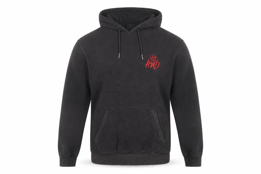 Kings Will Dream Men's Black Pullover Hoodie M Logo Fleece