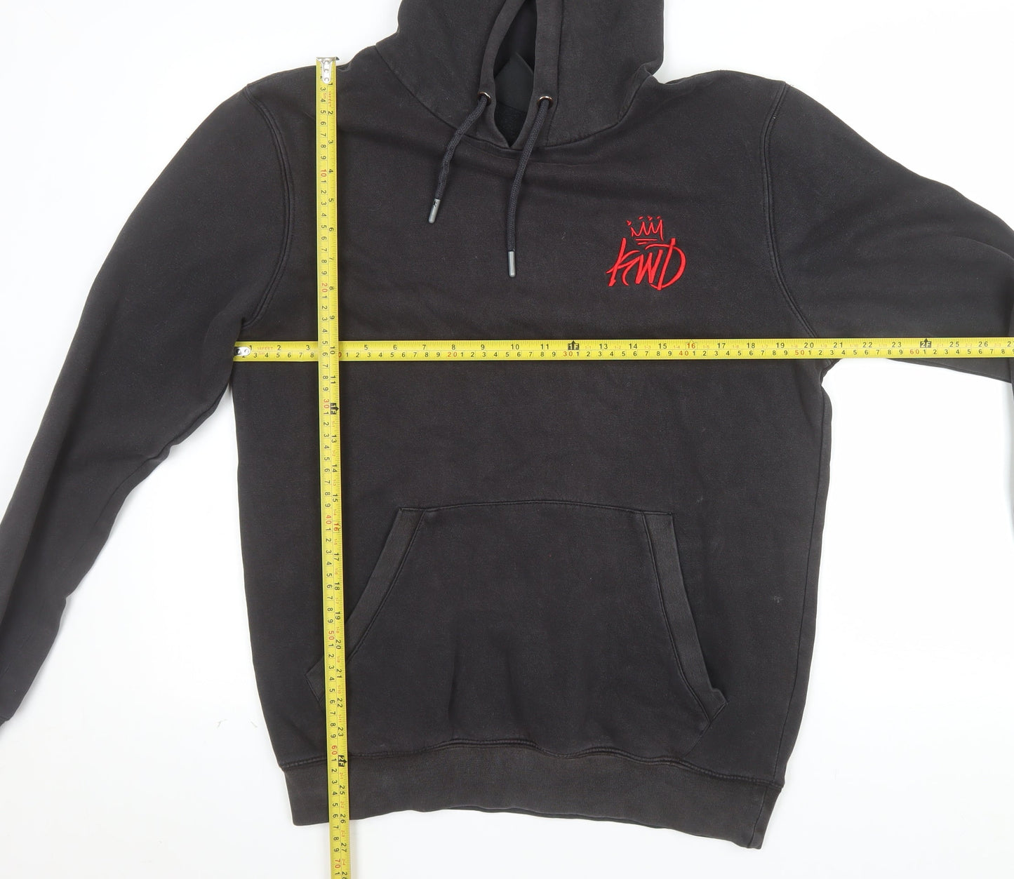Kings Will Dream Men's Black Pullover Hoodie M Logo Fleece