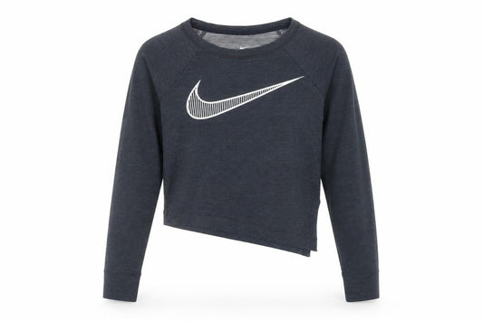 Nike Womens Black XS Dri-Fit Cropped Long Sleeve Sports Top