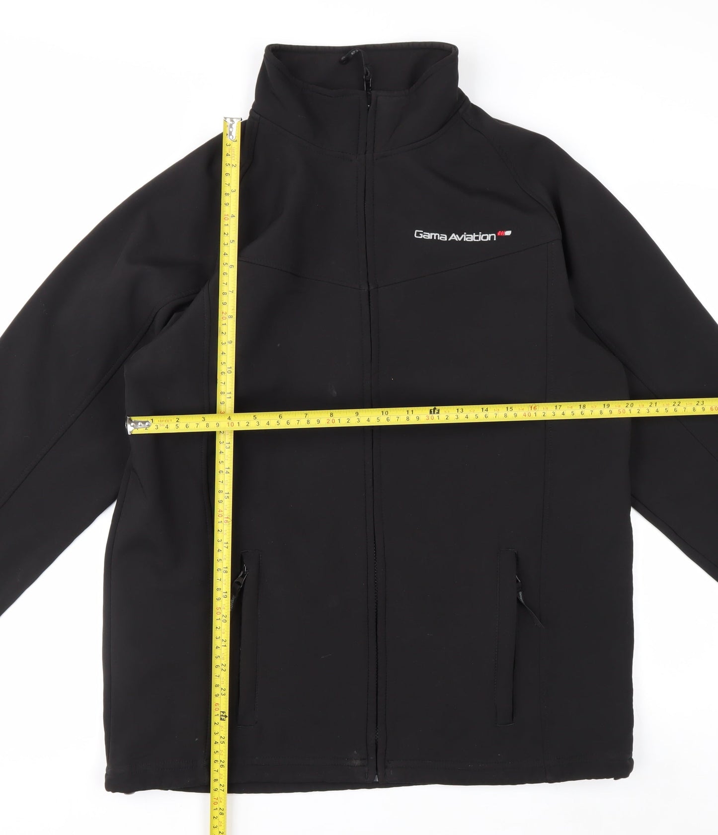 Regatta Men’s Black Softshell Jacket L Water Resistant Outdoor Coat