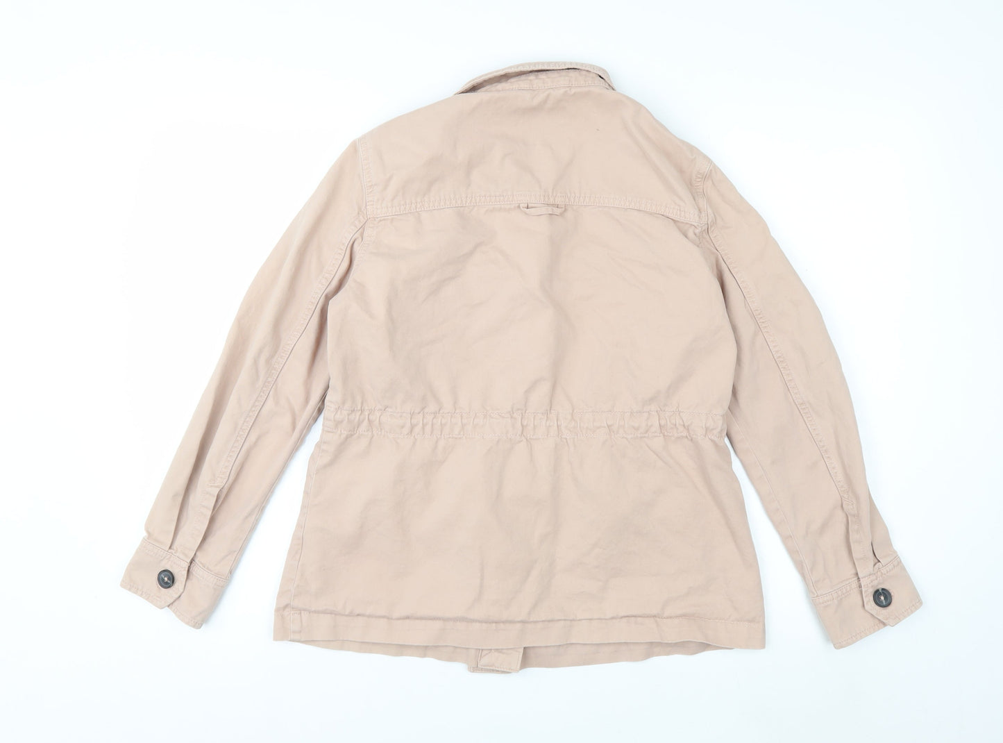 Principles Women’s Beige Petite Size 10 Cotton Military Jacket