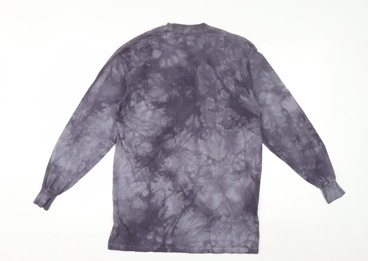 The Mountain Men's Grey Owl Graphic Long Sleeve Cotton T-Shirt M