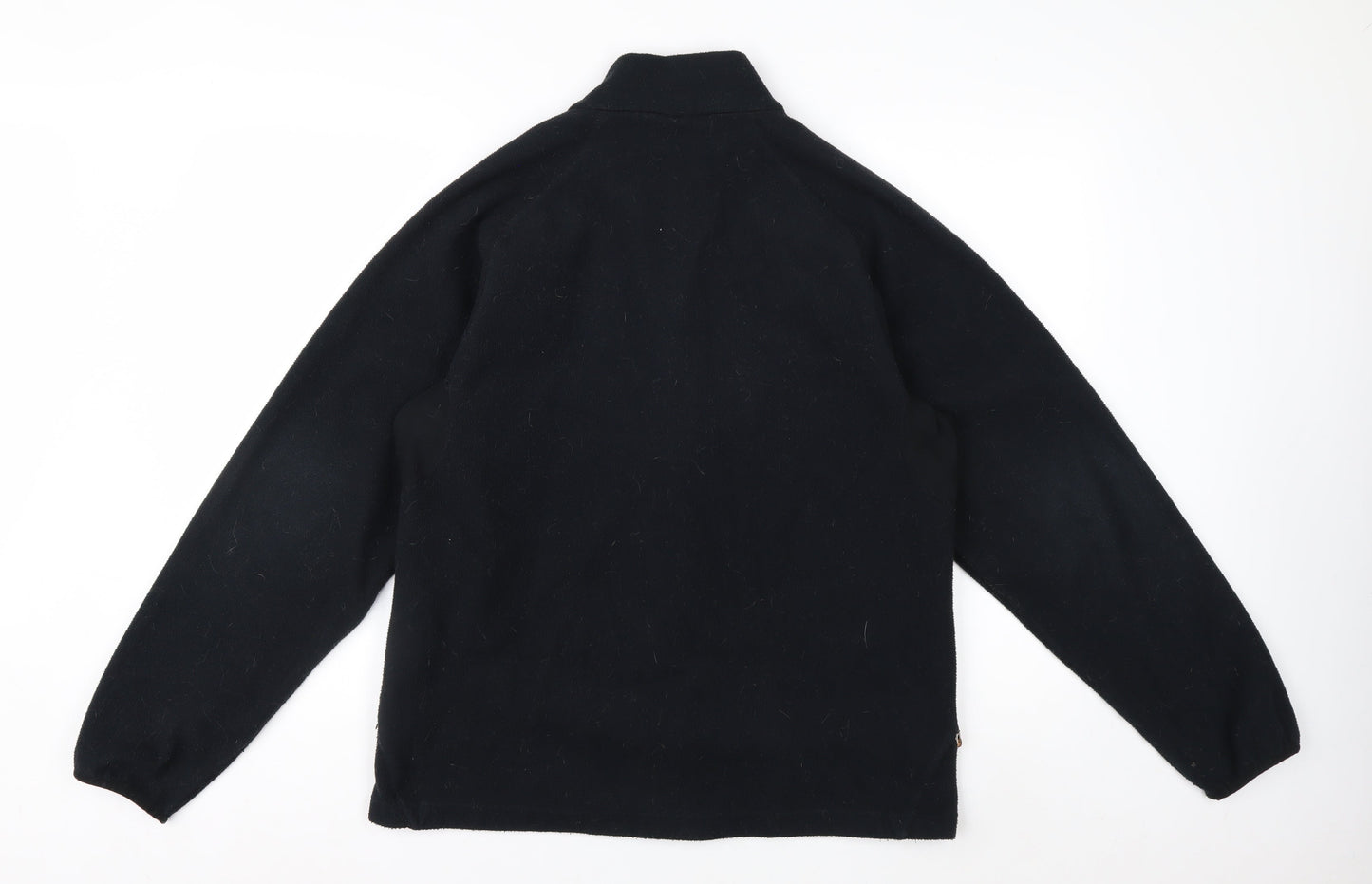 Nike Men's Black L Polyester Fleece Full Zip Jacket