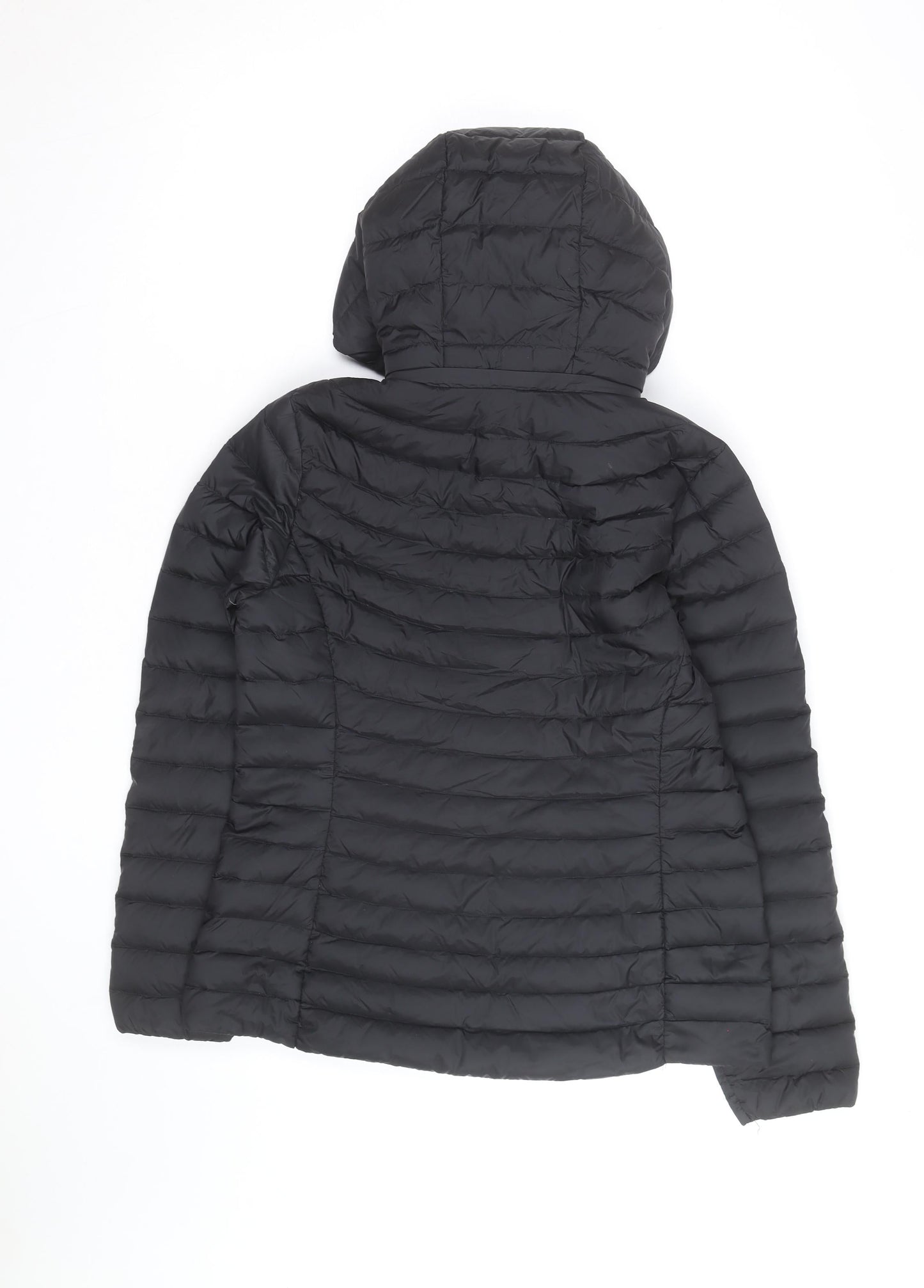 32 Degrees Men’s Black Lightweight Hooded Puffer Jacket Size S