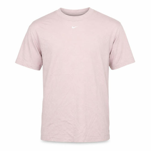 Nike Men's Pink Cotton Crew Neck Short Sleeve T-Shirt Size S