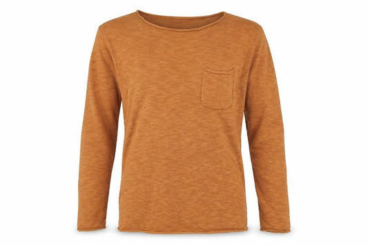 Pull & Bear Men's Brown Cotton Crew Neck Jumper Size M