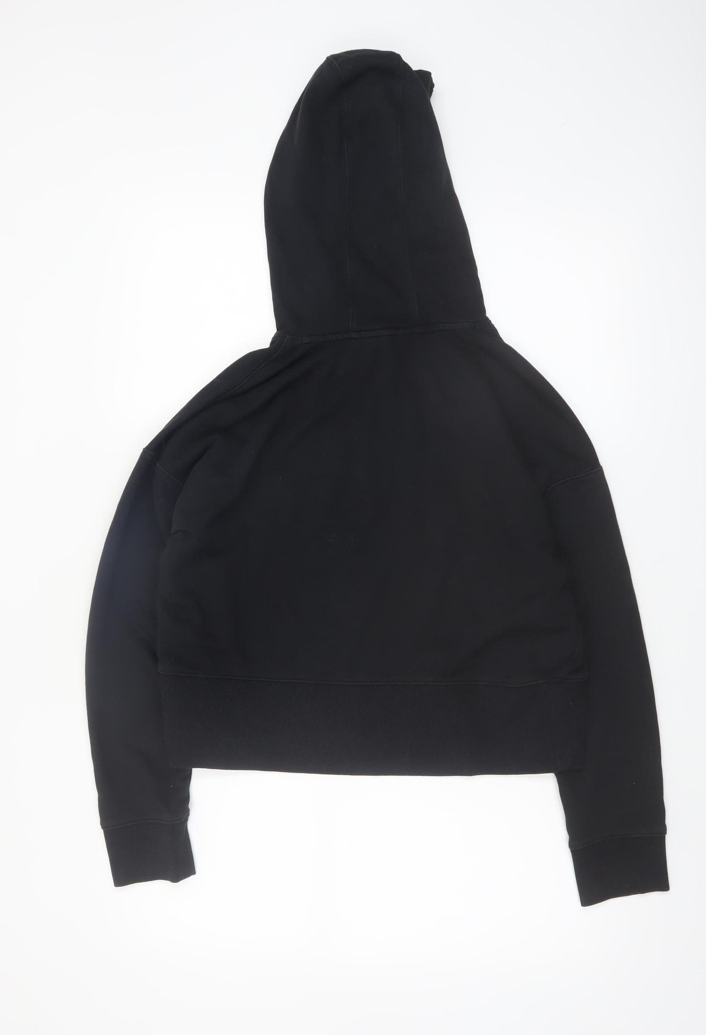 DKNY Sport Women's Black Small Pullover Hoodie Cotton Blend