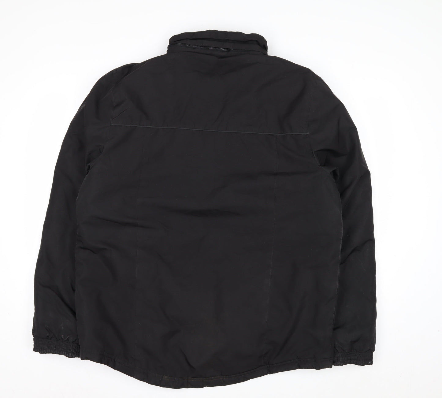 Slazenger Men's Black Medium Puffer Jacket Winter Coat