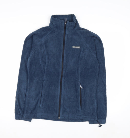 Columbia Men's Blue Fleece Full Zip Jacket Size S Outdoor