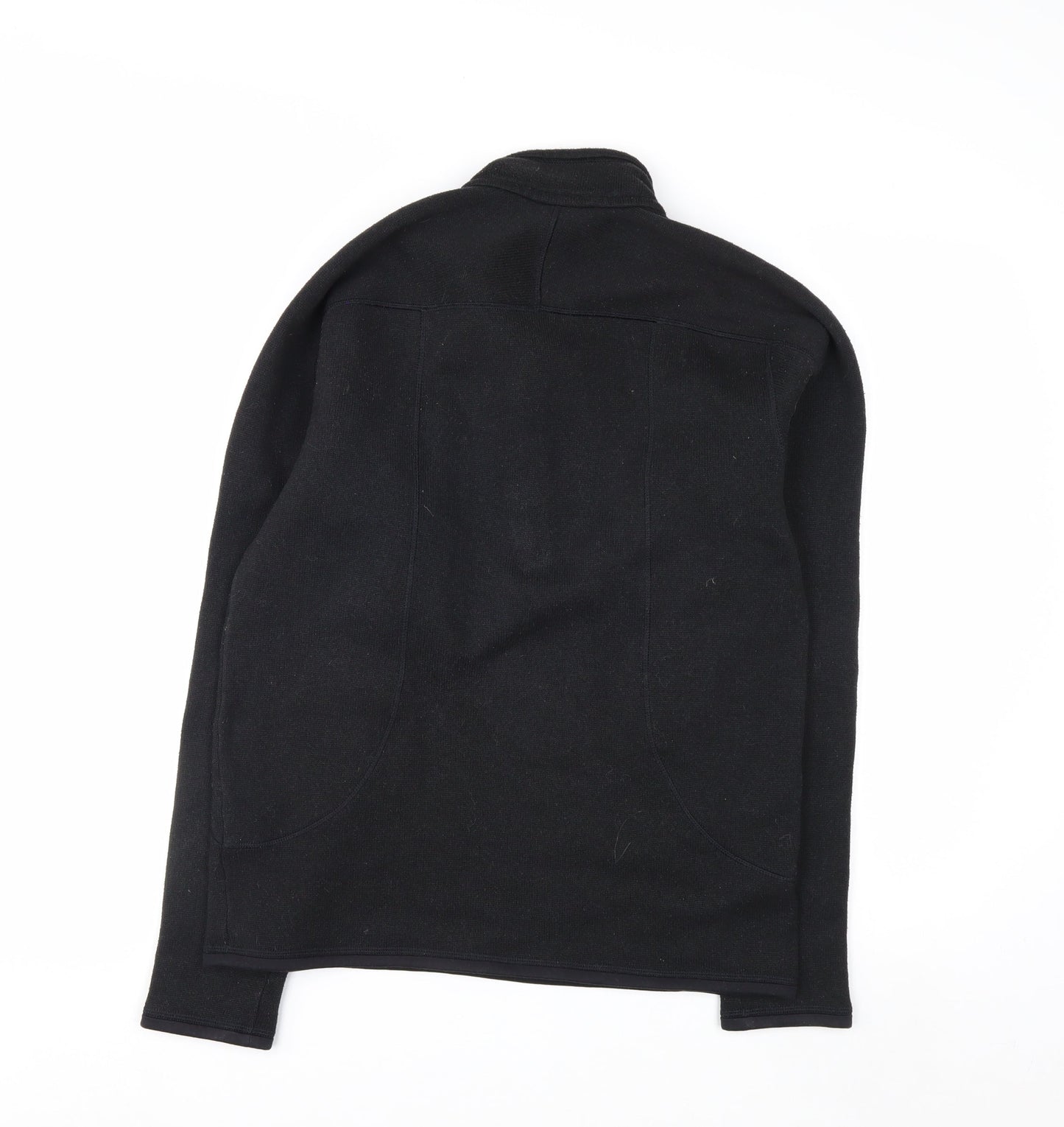 Patagonia Men's Black Fleece 1/2 Zip Pullover Sweatshirt Size M