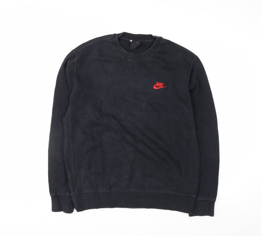 Nike Men's Black M Pullover Crew Neck Sweatshirt