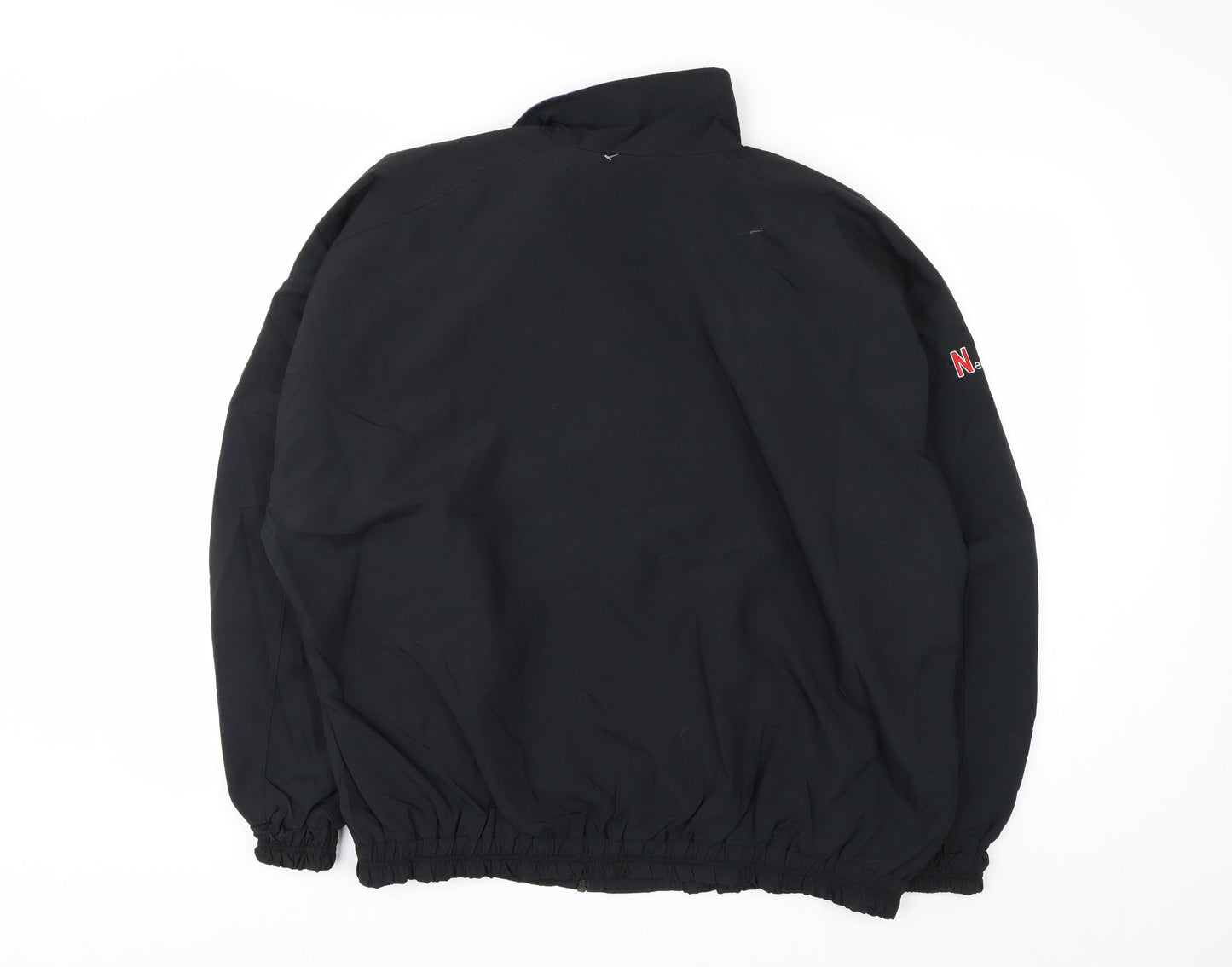 Superior Sportswear Men's Black Windbreaker Jacket L Embroidered Chrysler Windsor