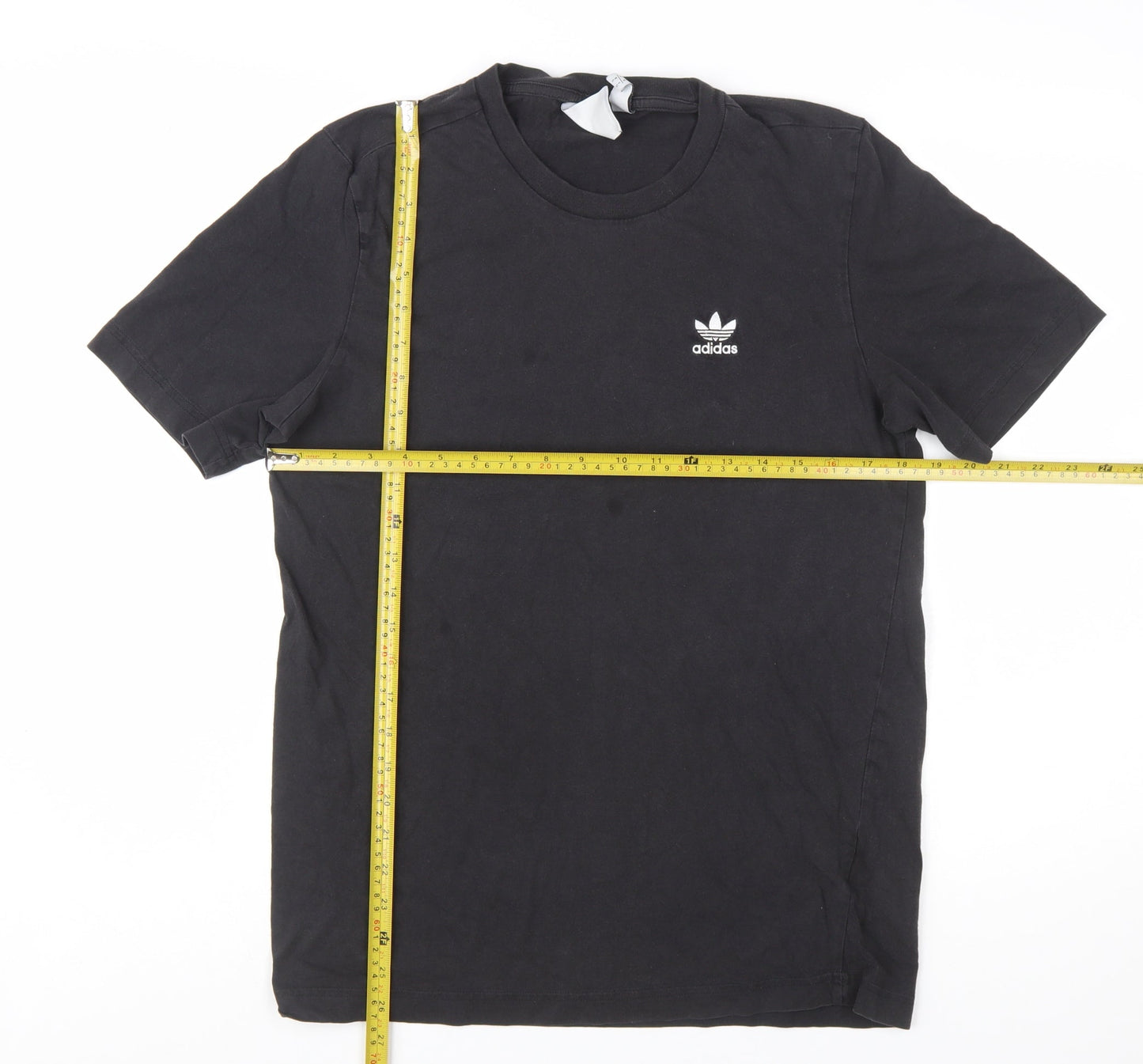 Adidas Men's Black Crew Neck Short Sleeve T-Shirt Size S