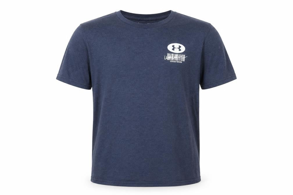 Under Armour Men's Blue Short Sleeve Graphic T-Shirt Size L