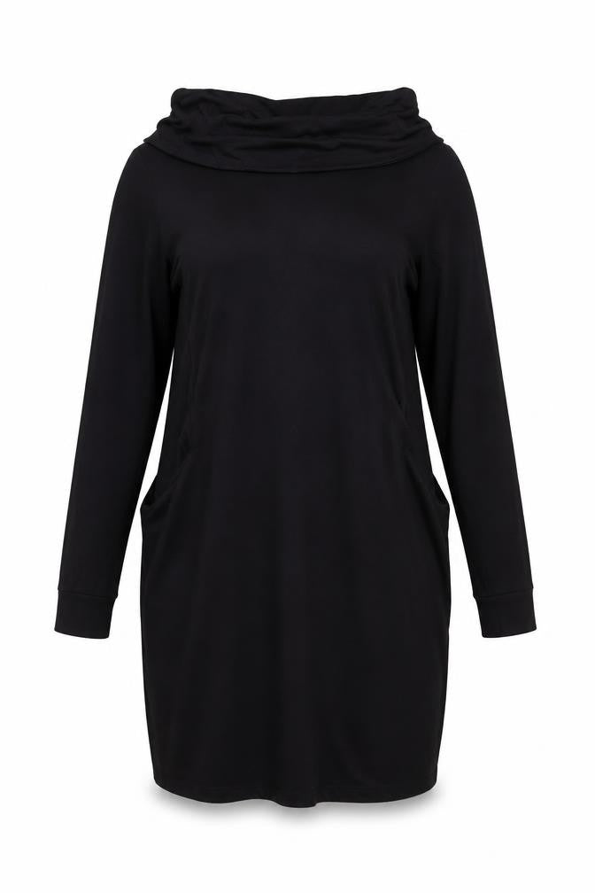 Marks & Spencer Women’s Black Size 14 Shift Jersey Dress