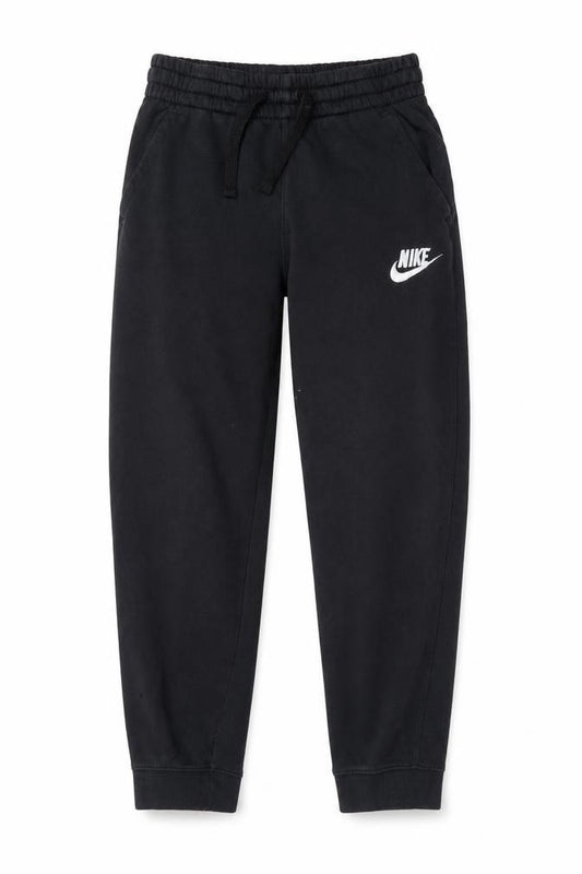 Nike Boys Black Jogger Trousers Size 12 Years Fleece Sweatpants