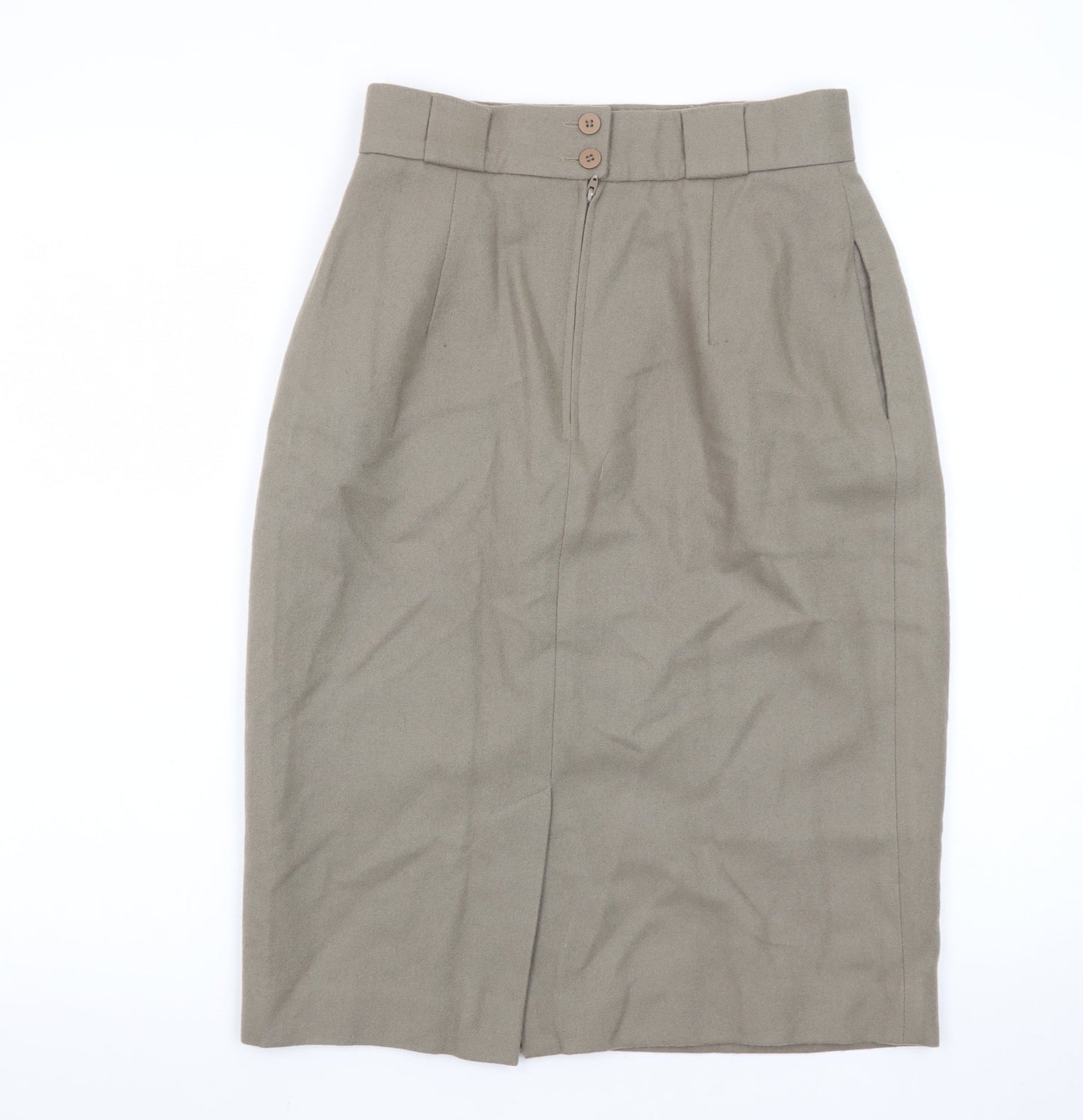 Jones New York Women’s Beige Wool Pencil Skirt Size 10