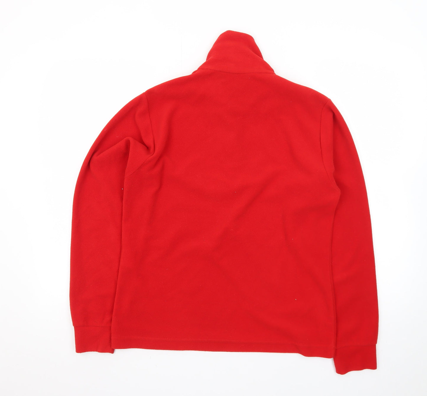 Snow+Rock Womens Red XS 1/2 Zip Fleece Pullover Sweatshirt