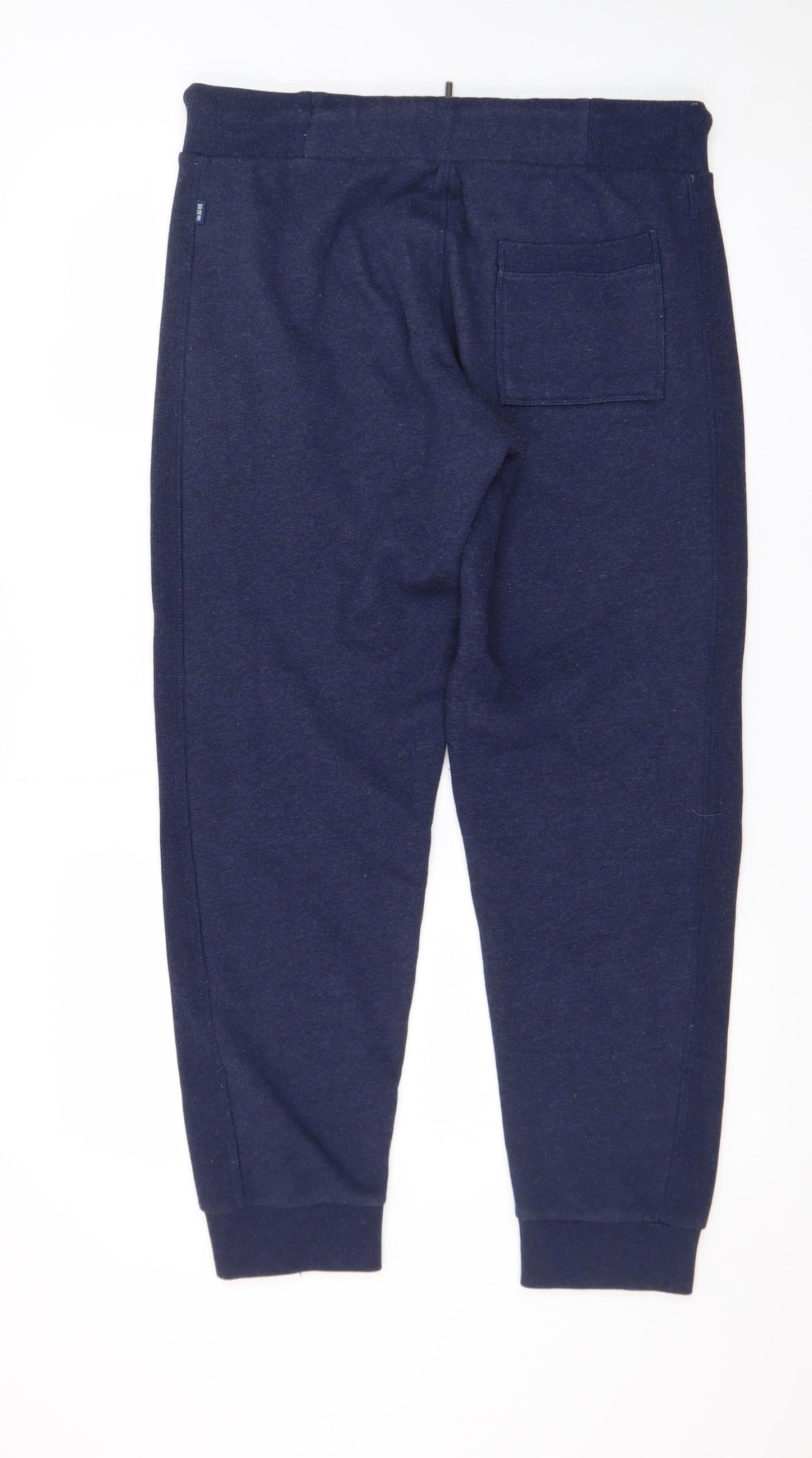Superdry Men's Navy Jogger Sweatpants M Regular Fit Casual