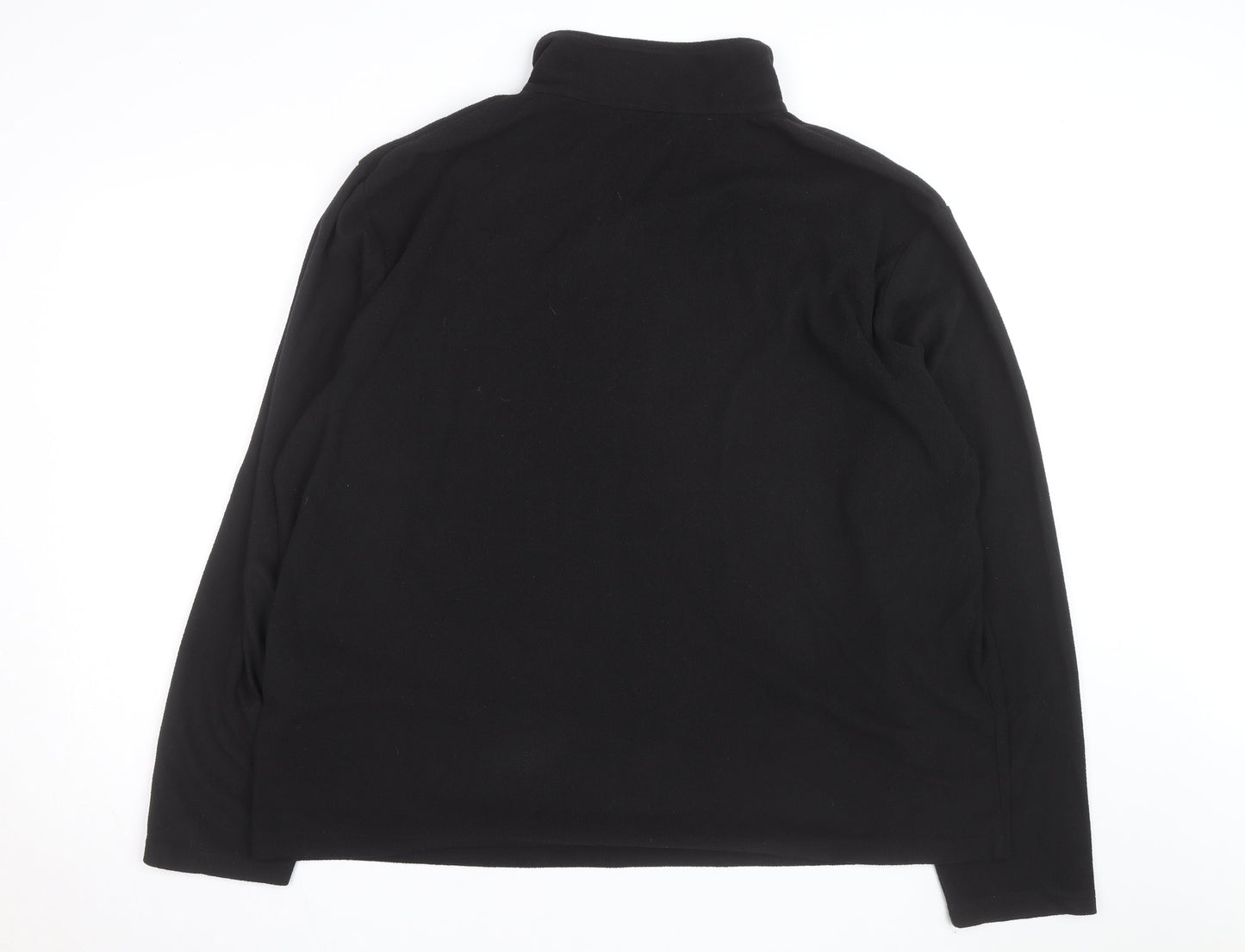 Regatta Men's Black 3XL Fleece 1/4 Zip Outdoor Sweatshirt