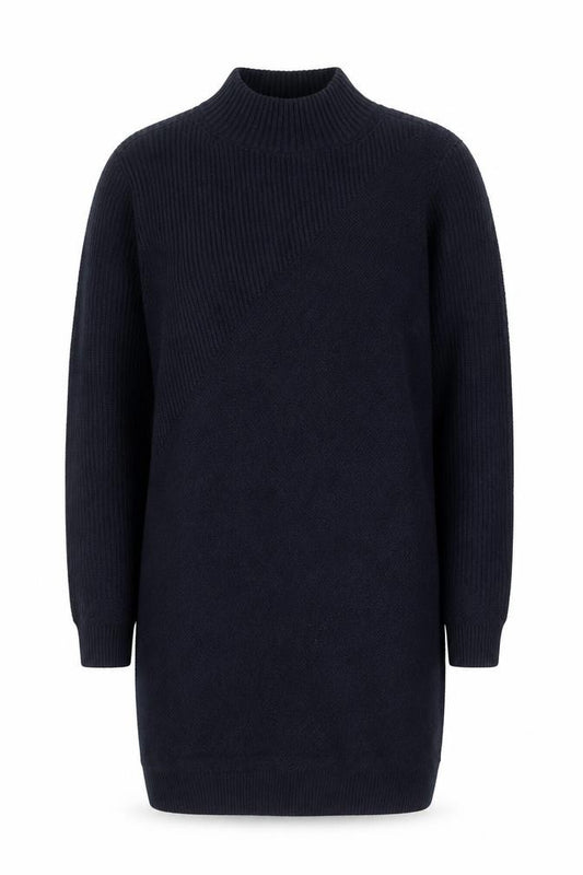 Marks and Spencer Men's Black Wool Blend Mock Neck Jumper M