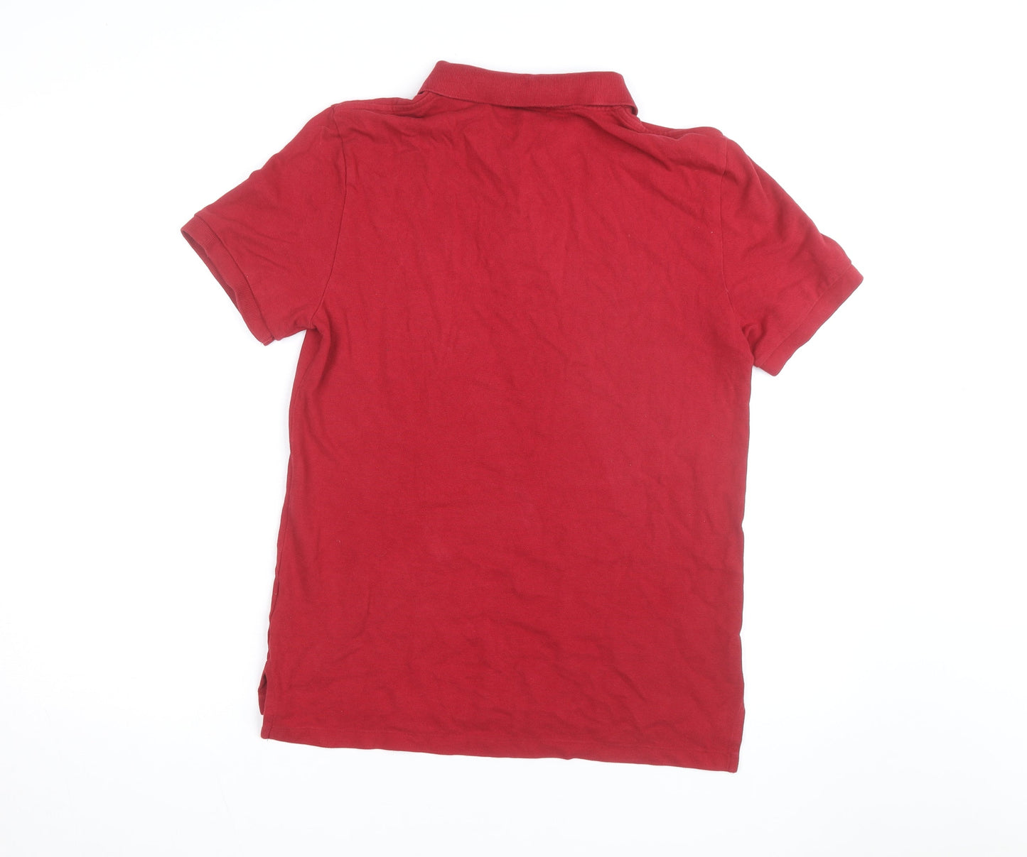 Polo Ralph Lauren Men's Red Classic Cotton Short Sleeve Polo Shirt XL