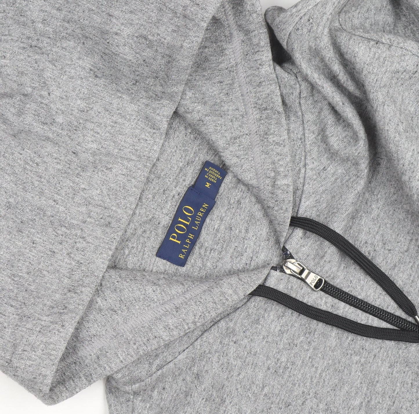 Polo Ralph Lauren Men's Grey Full Zip Hoodie Size M Classic Fit