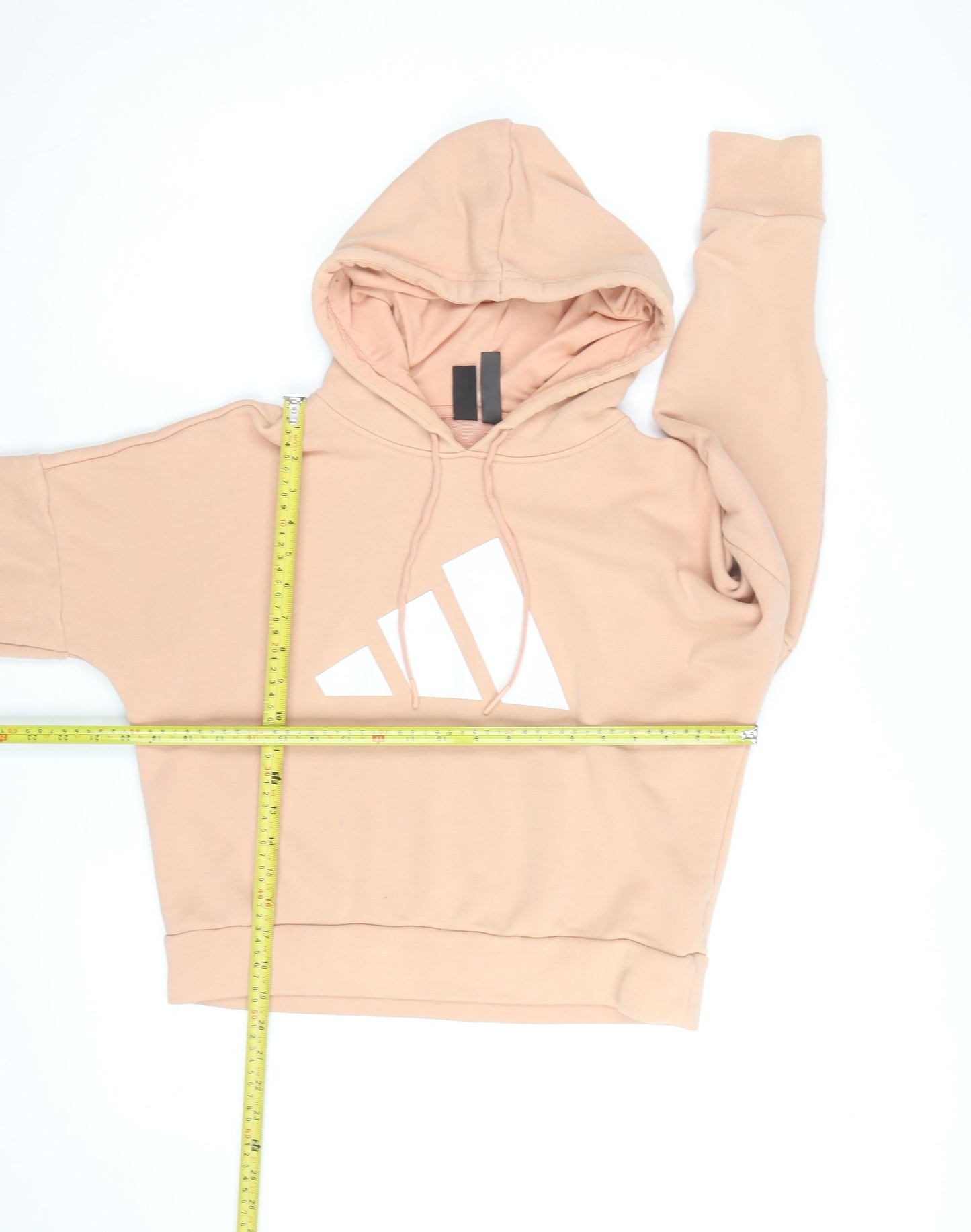 Adidas Women’s Peach Hoodie Size 10 Pullover Hooded Sweatshirt