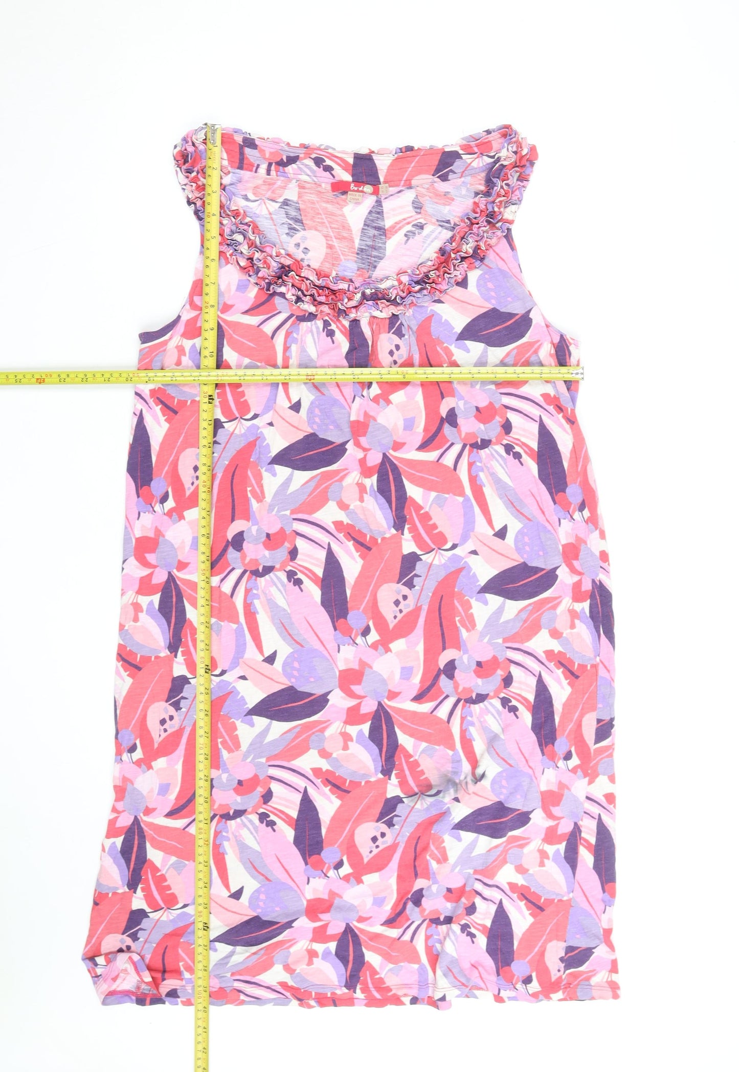 Bardot Women's Multicoloured Floral Ruffle Shift Dress L