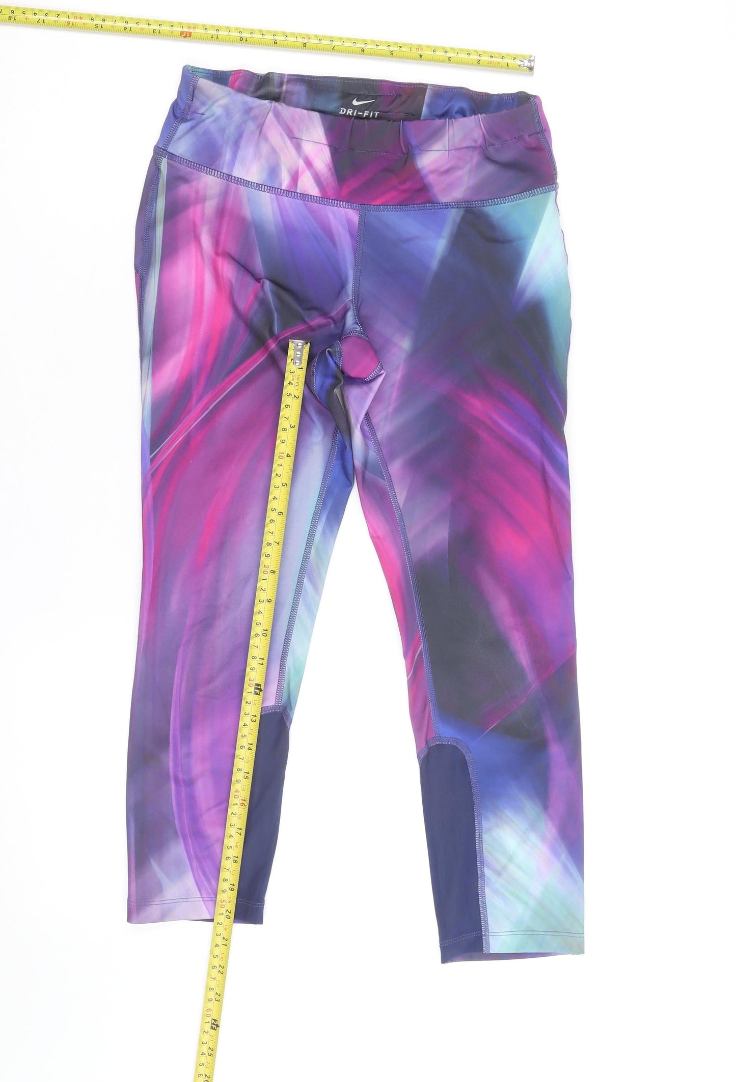 Nike Women’s Multicoloured Dri-Fit Capri Leggings Size S