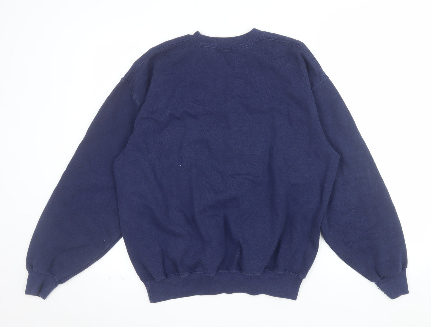River Island Men's Blue New York City Graphic Pullover Sweatshirt Size S