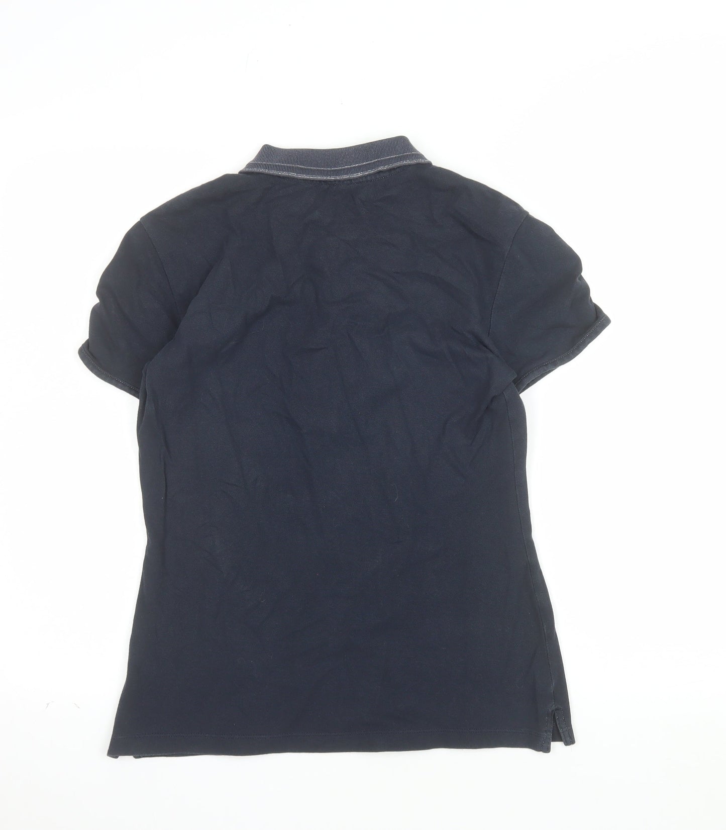 Champion Women's Black XL Polo Shirt Short Sleeve Cotton