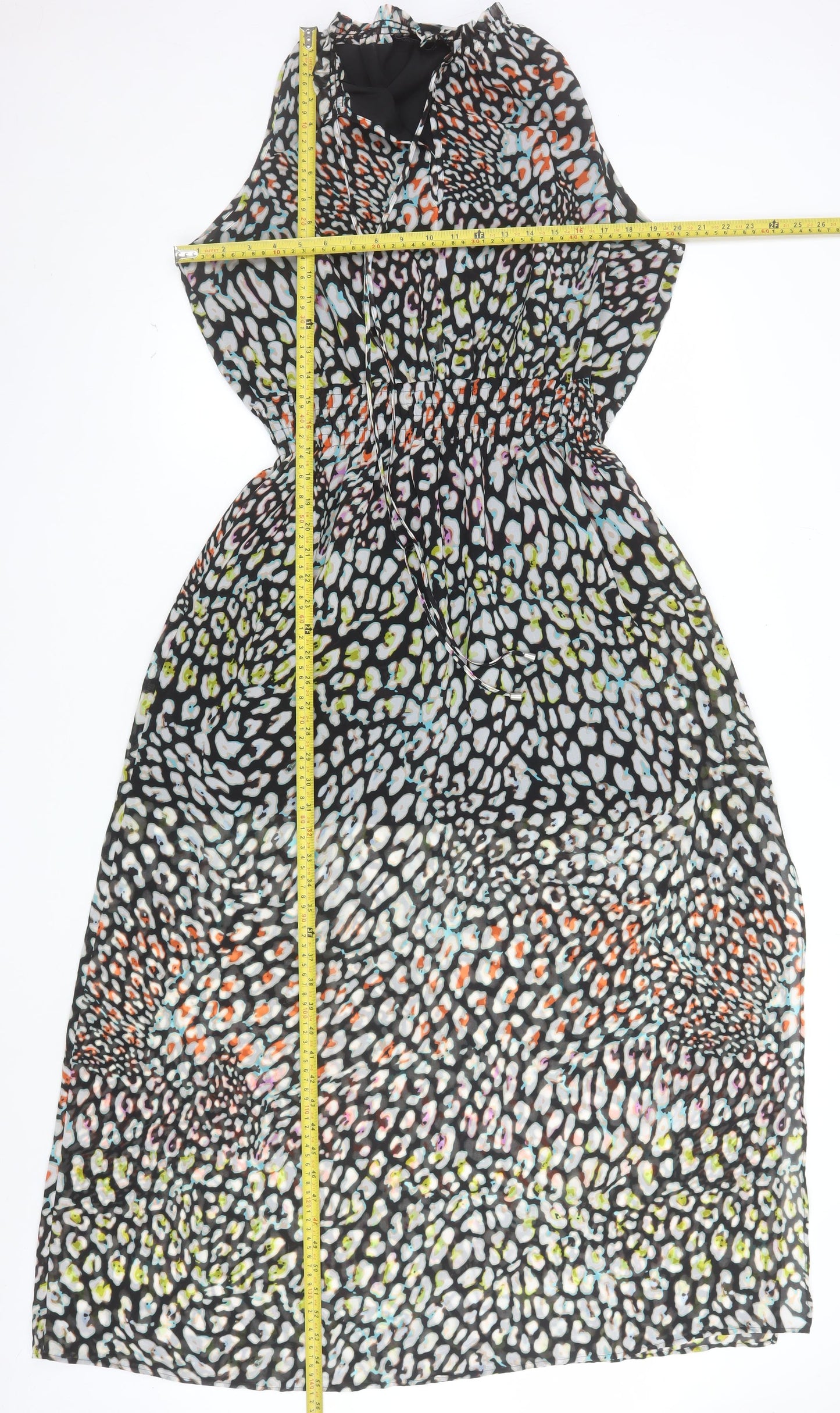 Marks and Spencer Women’s Multicoloured Strapless Bodycon Dress Size 16
