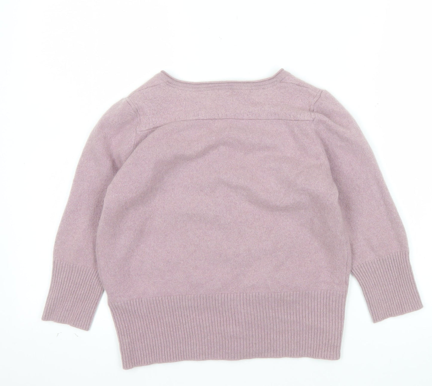 Marks and Spencer Women’s Purple Cashmere Cardigan Size 14