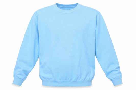 Replay Mens Blue Cotton Crew Neck Jumper Size L