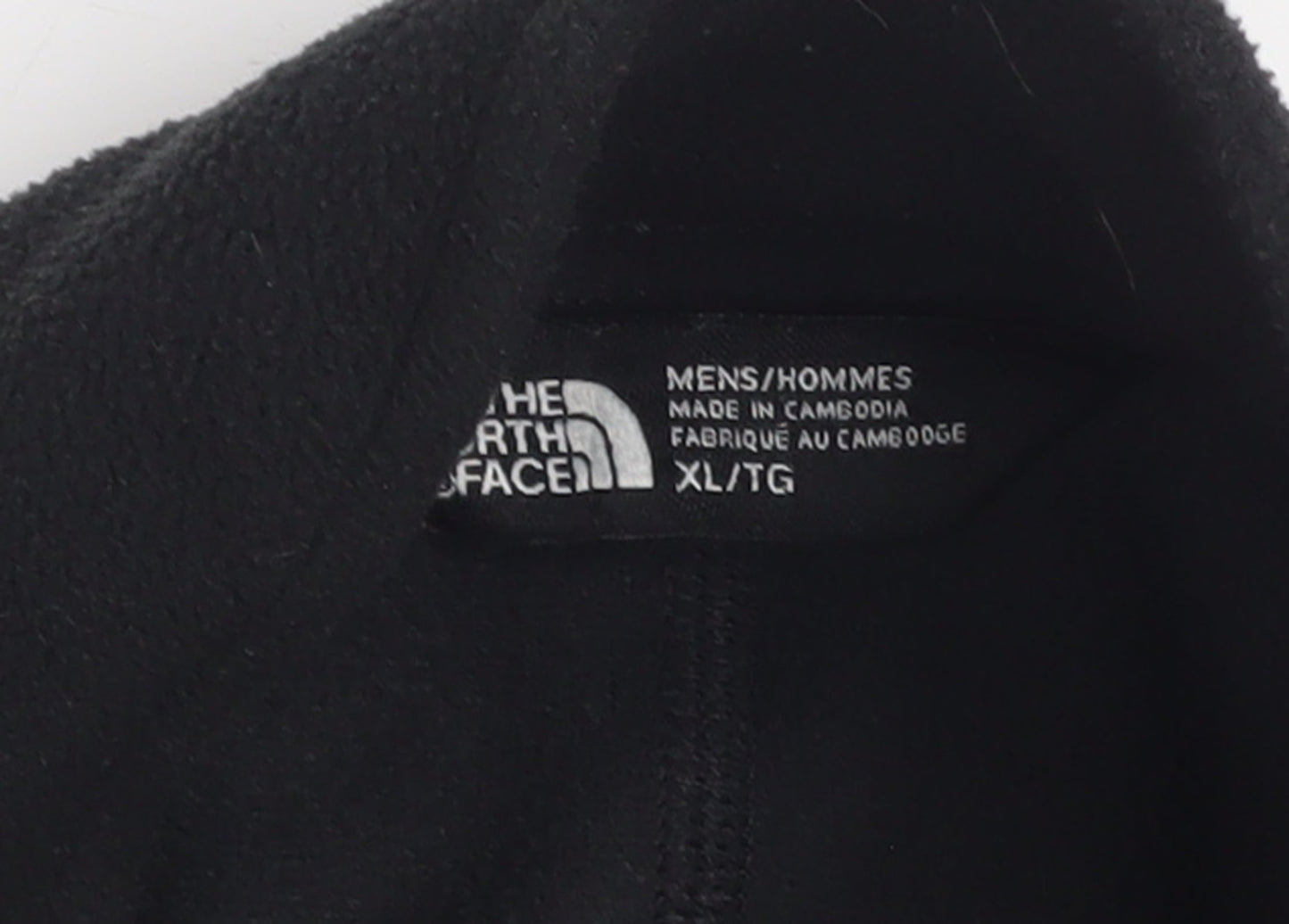 The North Face Men's Black XL Fleece Full Zip Outdoor Jacket