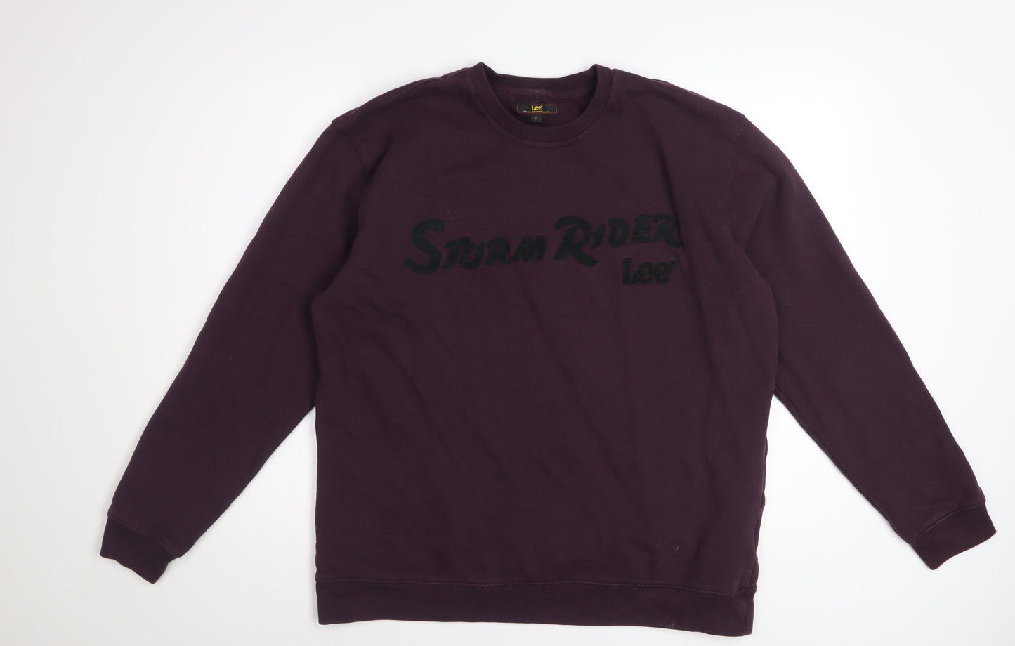 Lee Men’s Purple Storm Rider Pullover Sweatshirt XL