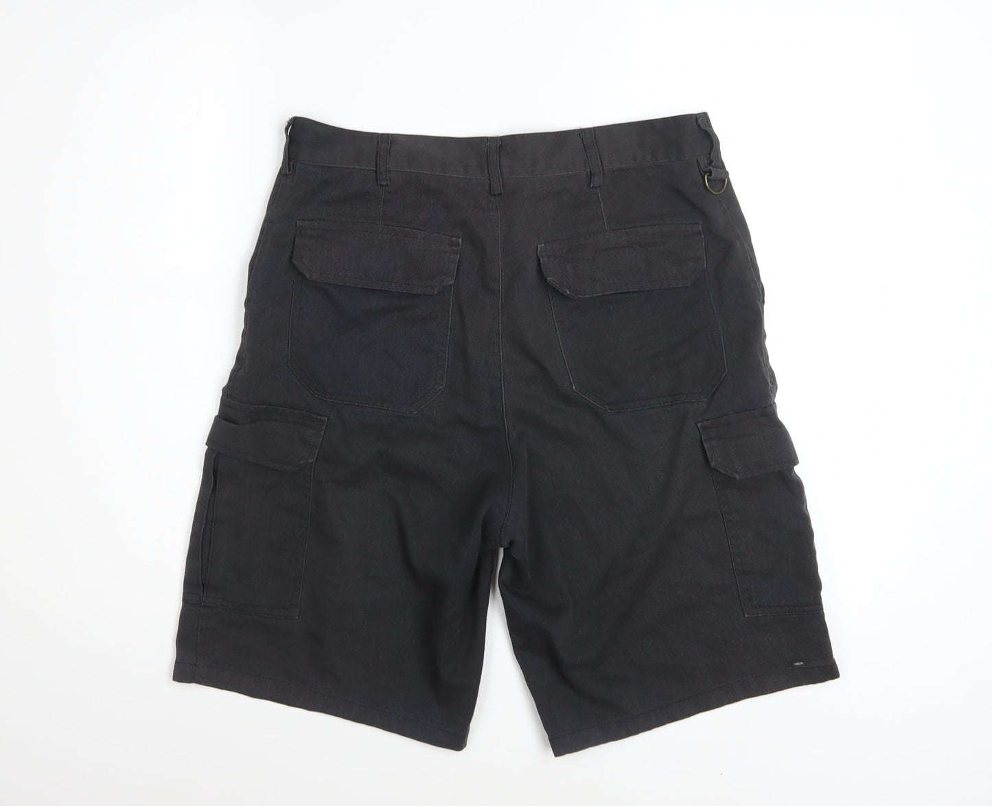 Dickies Men's Black 32 Regular Fit Cargo Work Shorts