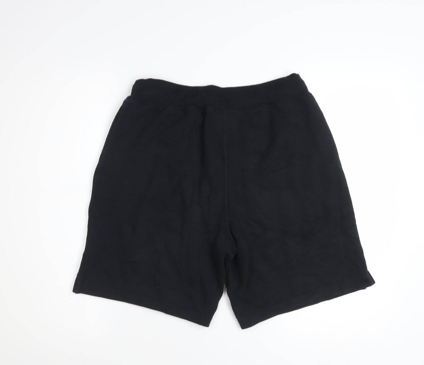 New Balance Men's Black M Sweat Shorts with Drawstring Waist