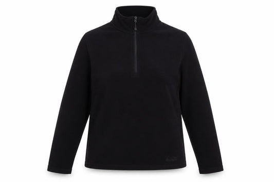Peter Storm Women’s Black Size 12 Half Zip Fleece Sweatshirt