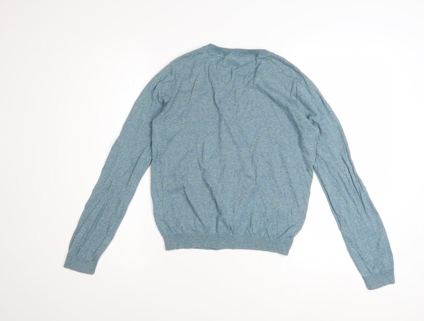 Fat Face Women’s Ocean Green Cotton Cardigan Size 12 Button Knit