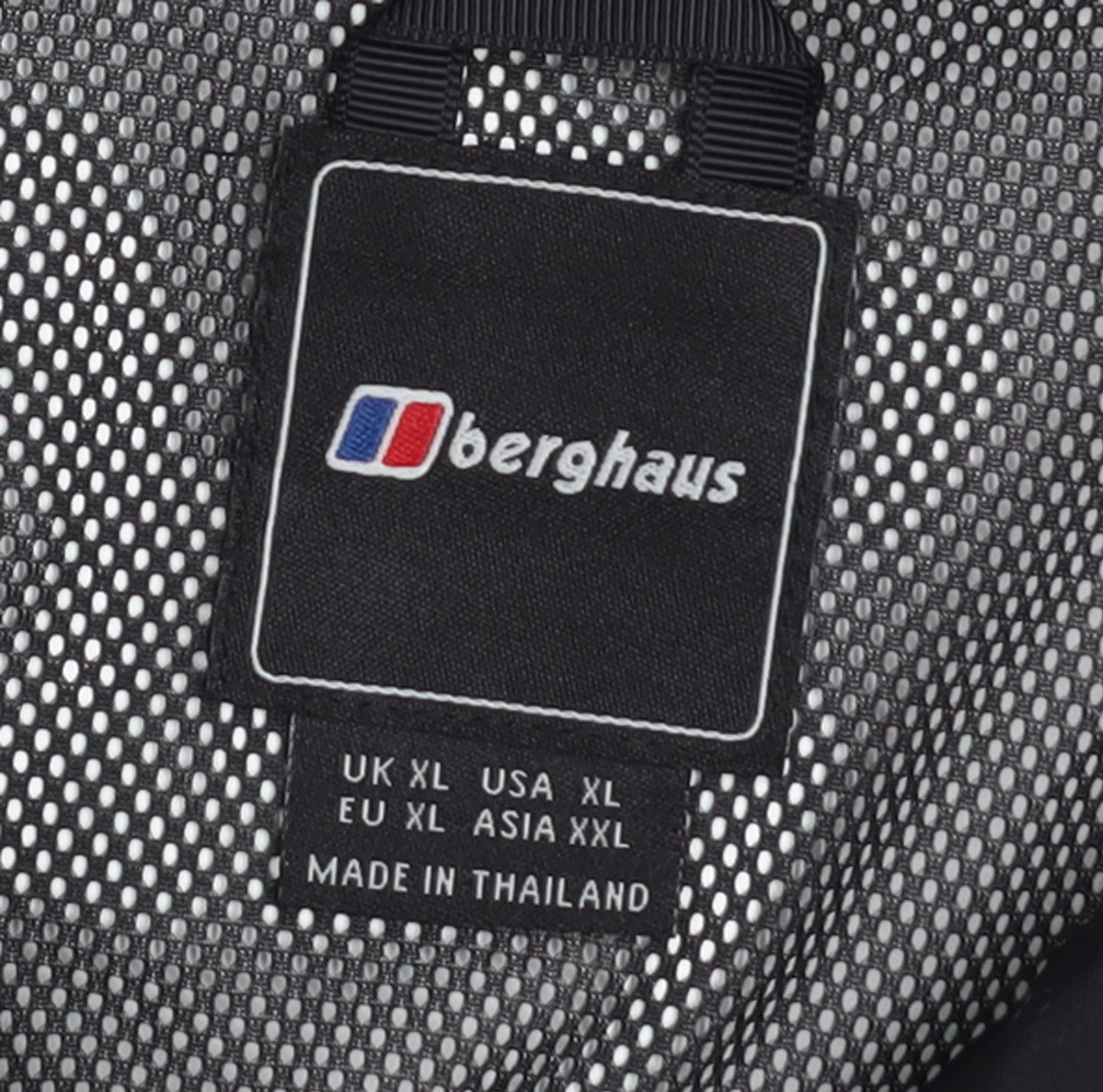 Berghaus Men's Black XL Waterproof Hooded Rain Jacket