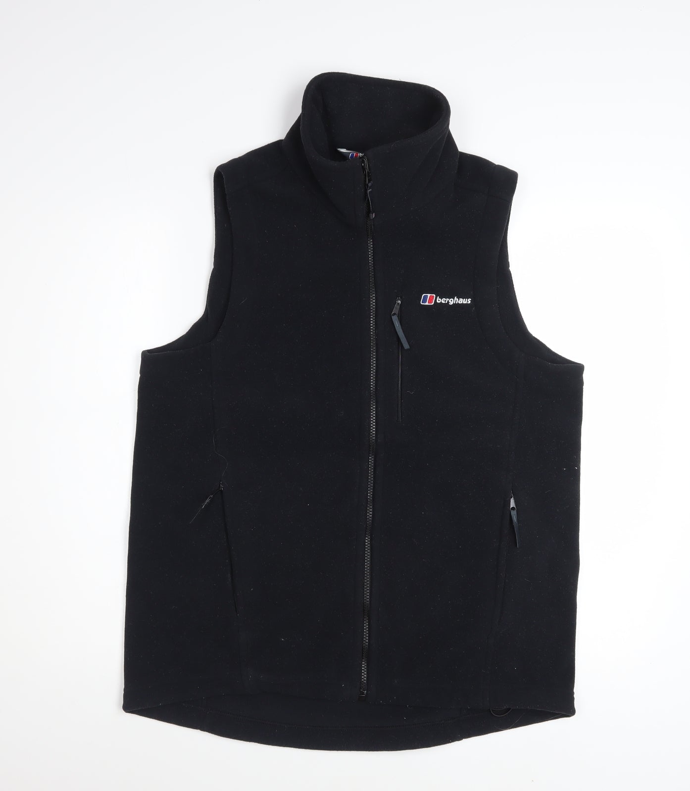 Berghaus Men's Black Fleece Bodywarmer Gilet Waistcoat Size M